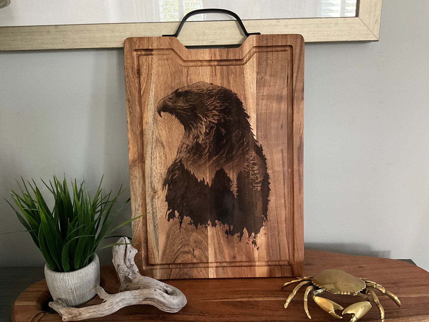 Bald Eagle - full engrave