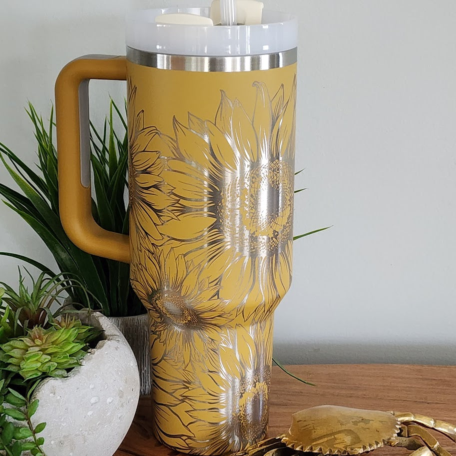 Yarrow with Sunflowers