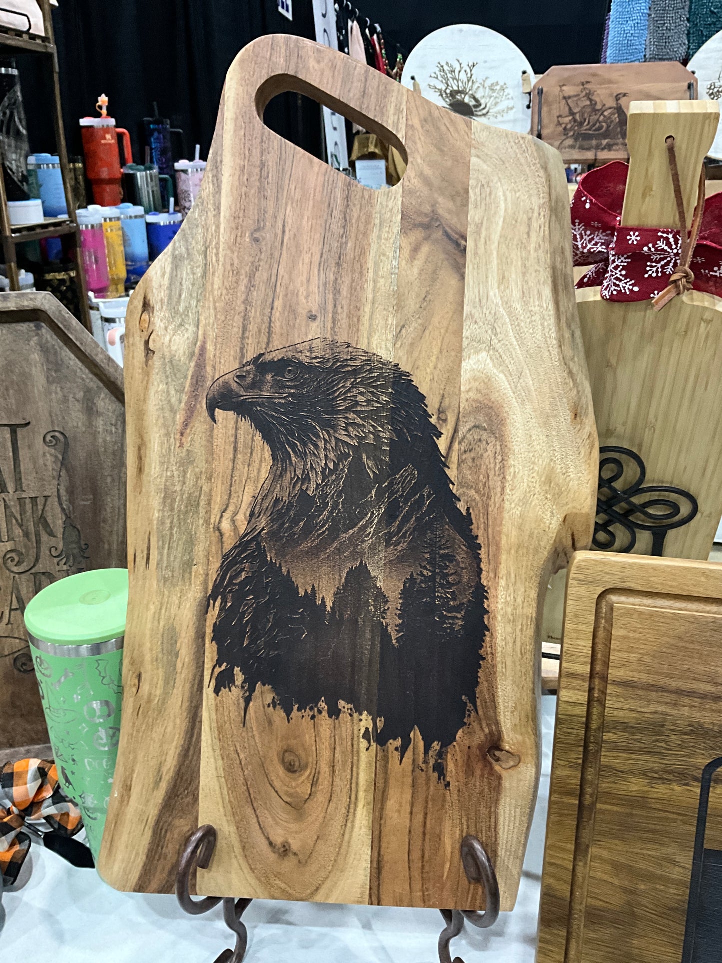 Bald Eagle - full engrave
