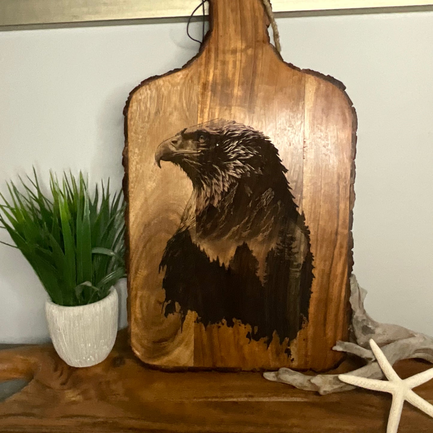 Bald Eagle - full engrave