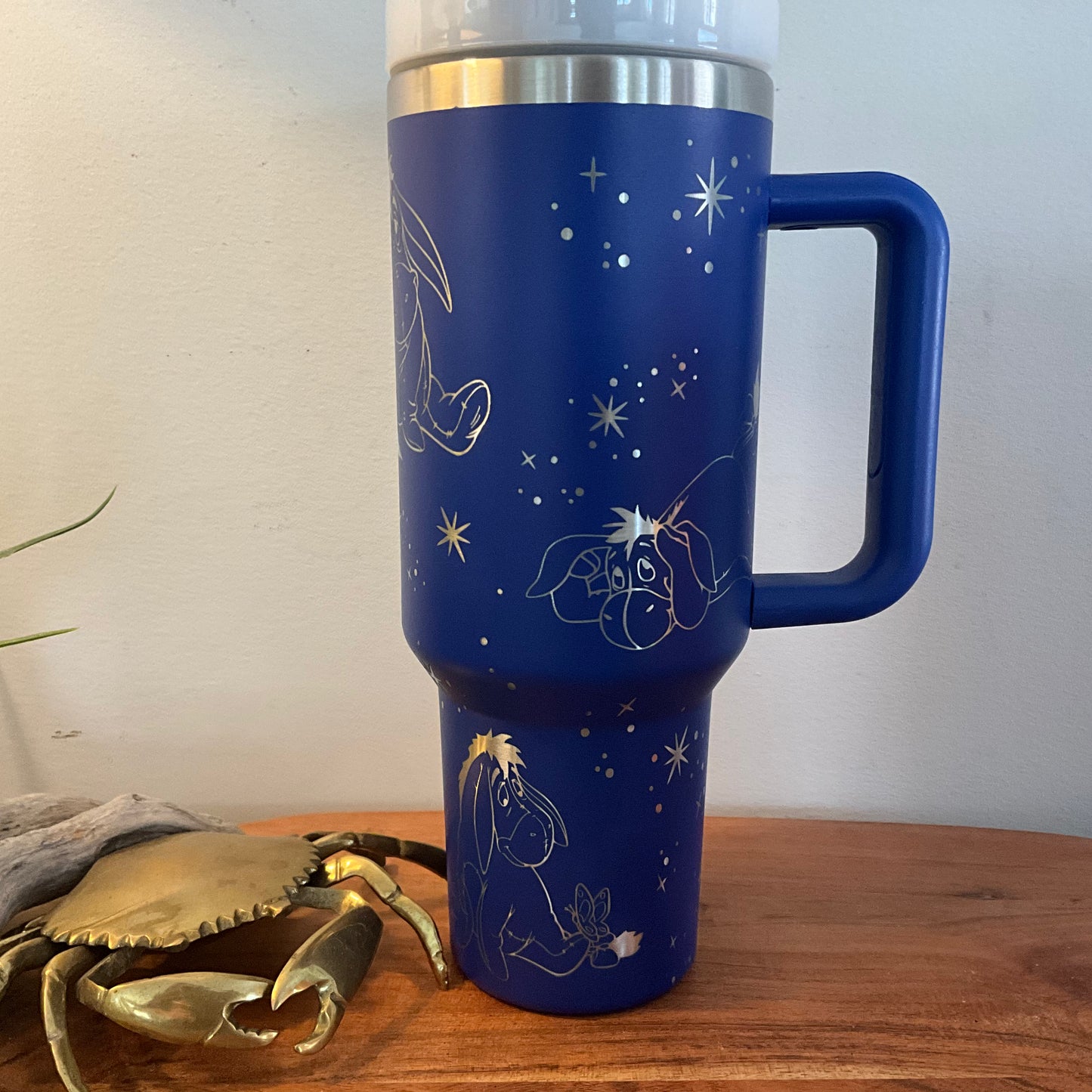 Pooh and friends 40 oz with handle