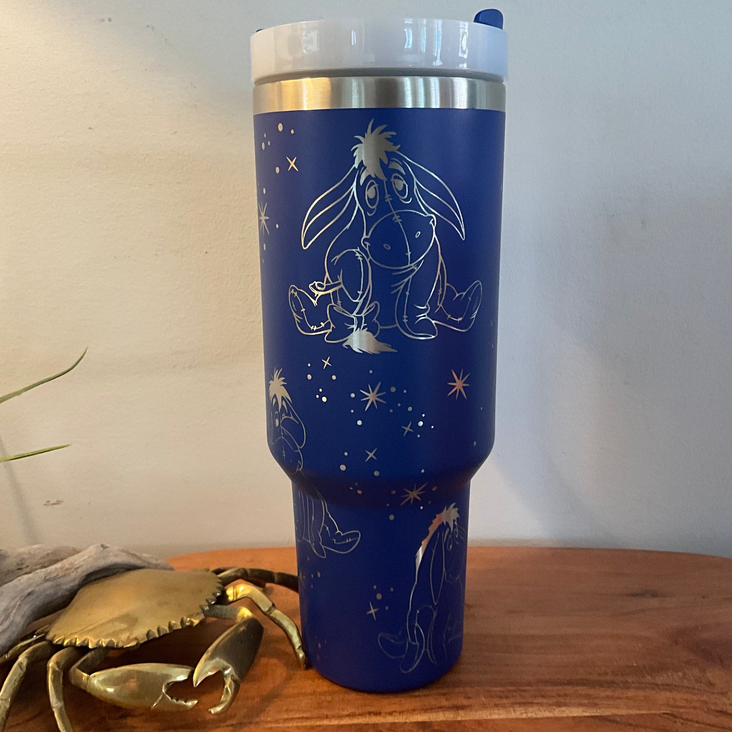 Pooh and friends 40 oz with handle