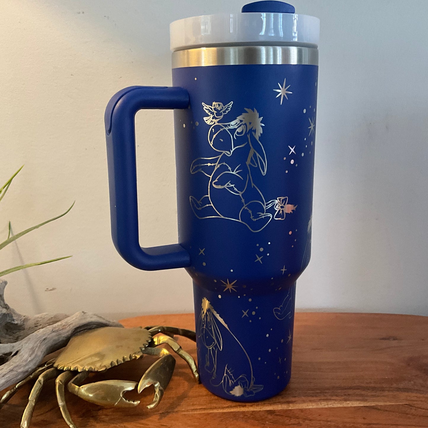 Pooh and friends 40 oz with handle