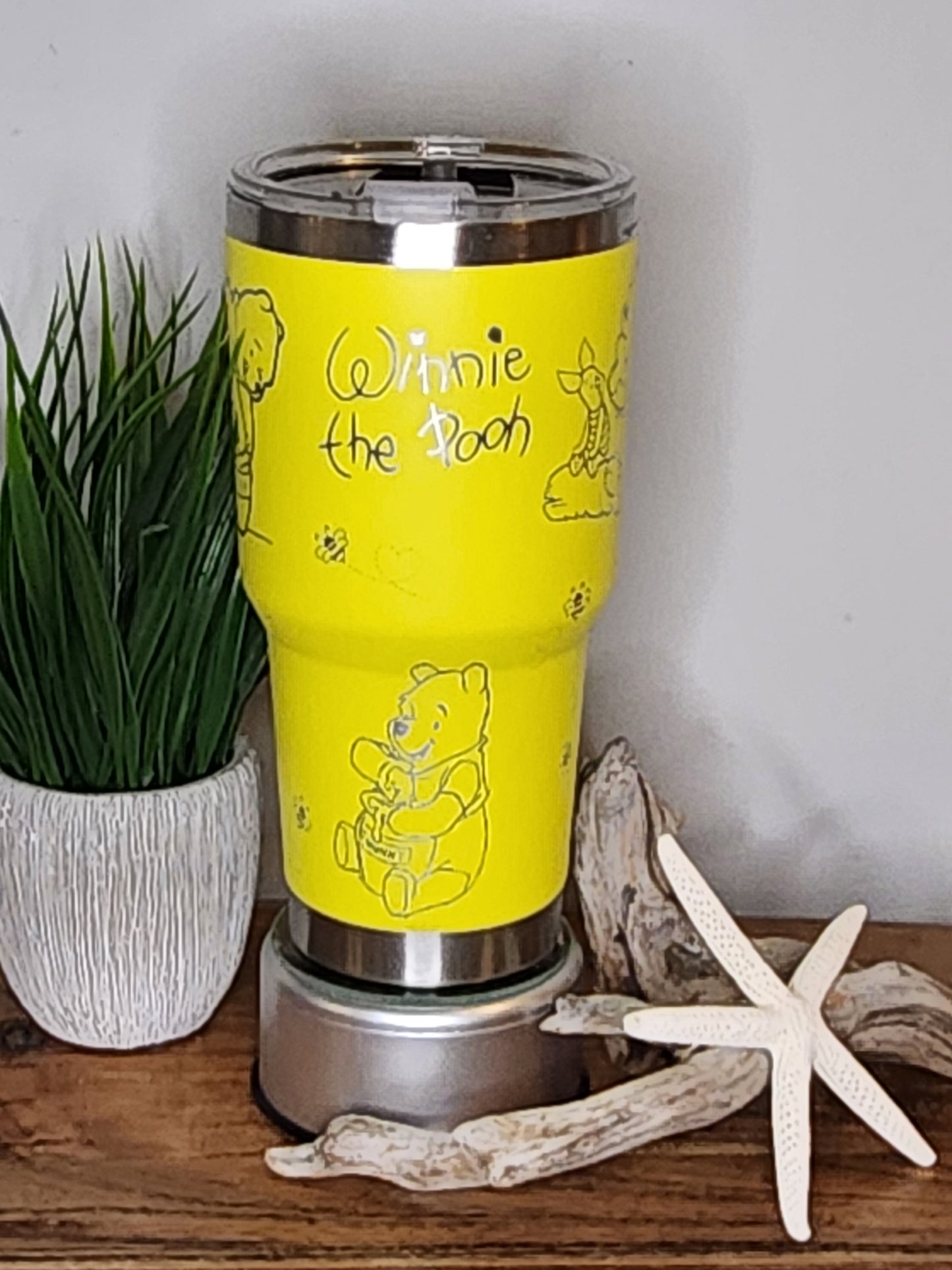 Pooh and friends - 30 oz tumbler no handle