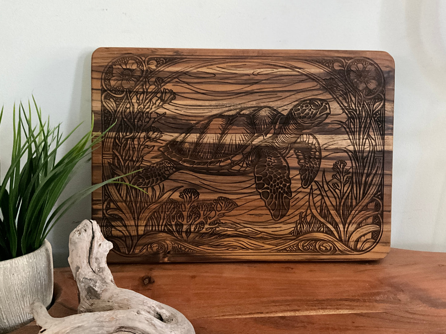 Turtle, full engrave