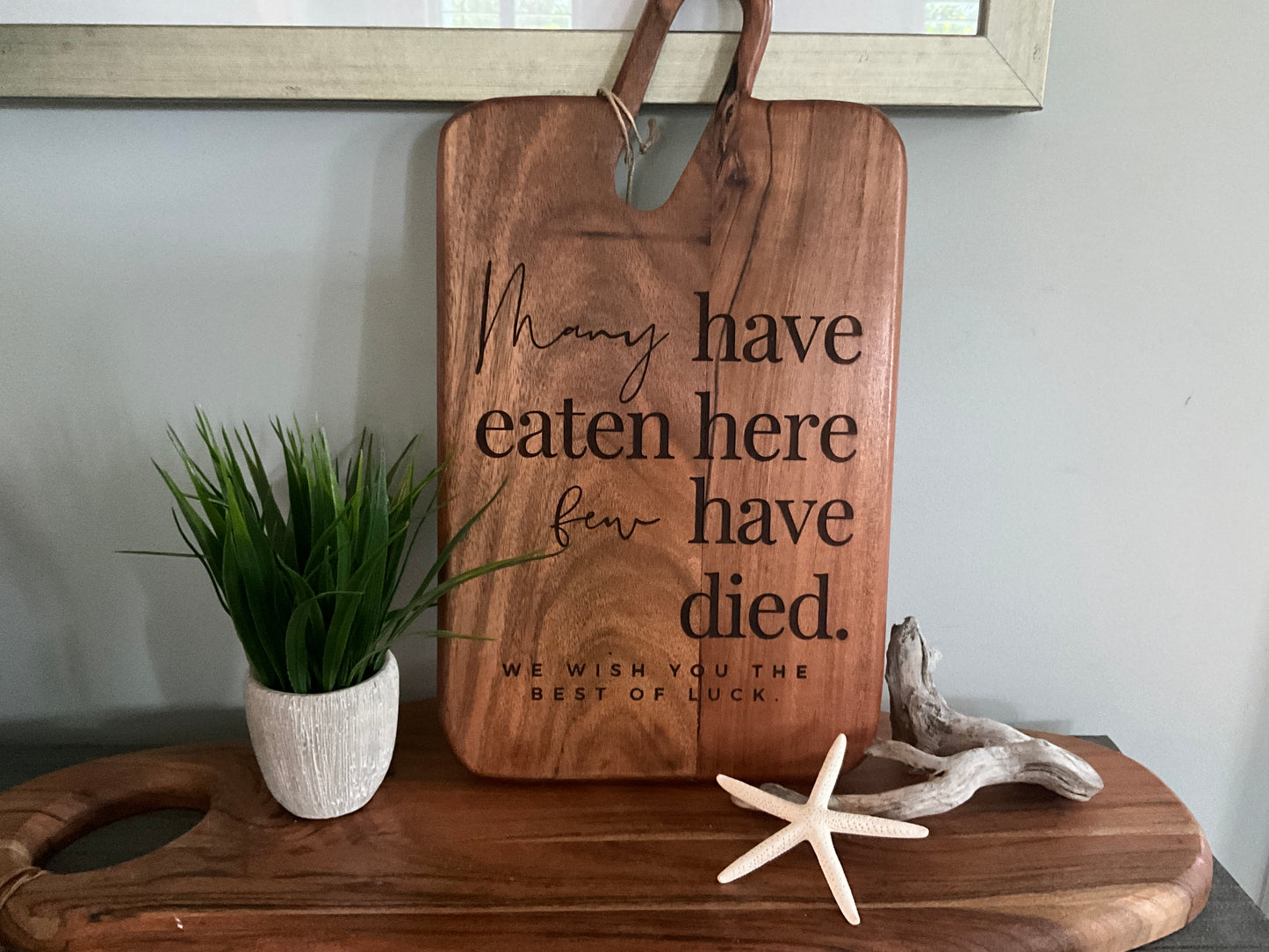 Many have eaten, few have died