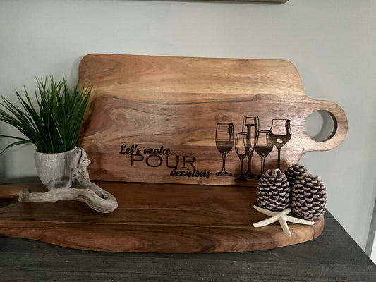 Let’s make pour decisions