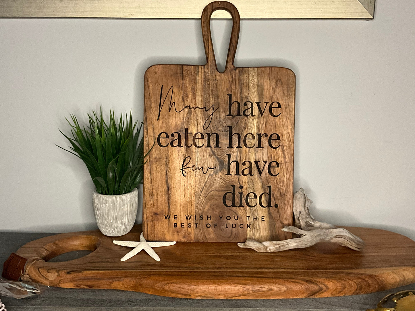 Many have eaten, few have died