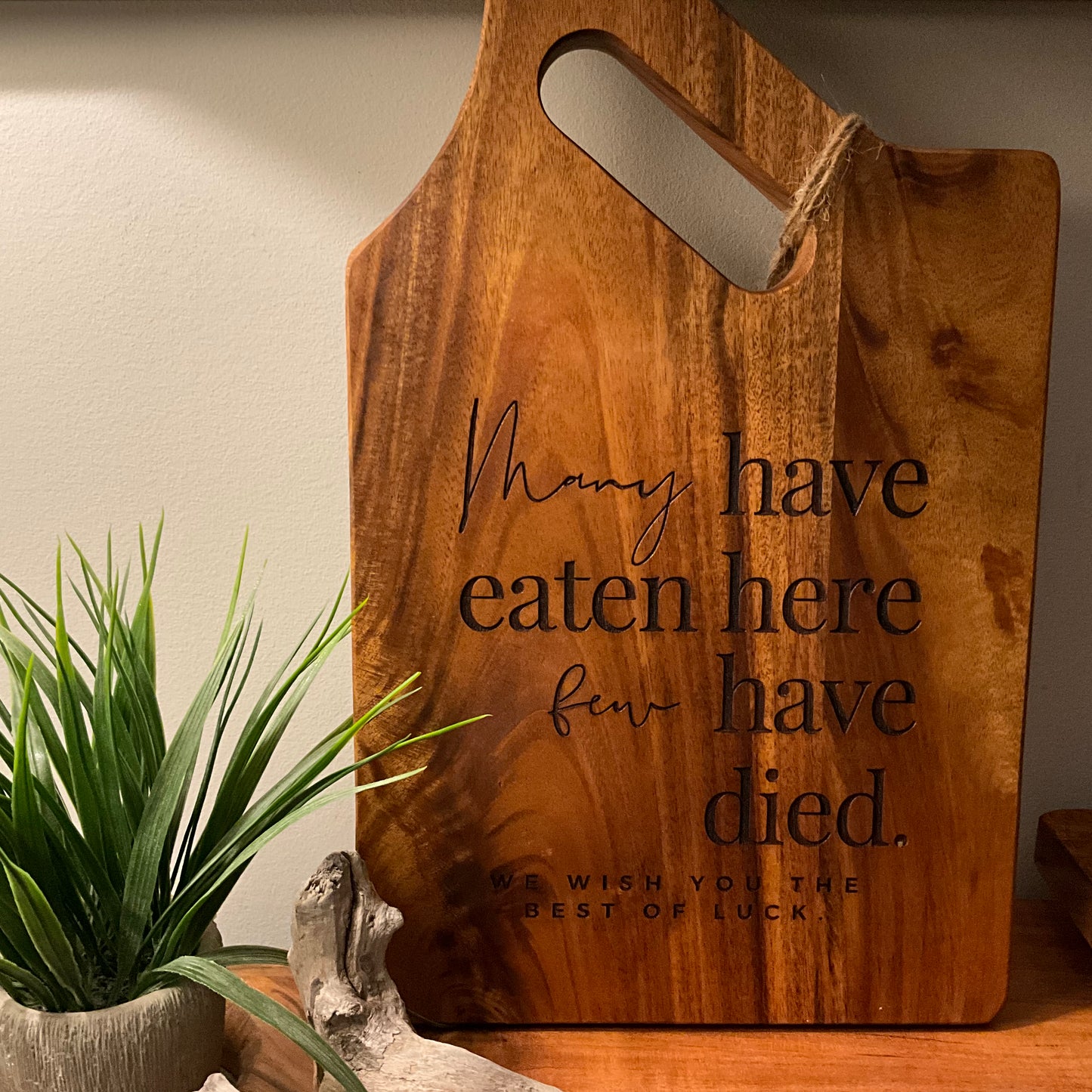 Many have eaten, few have died
