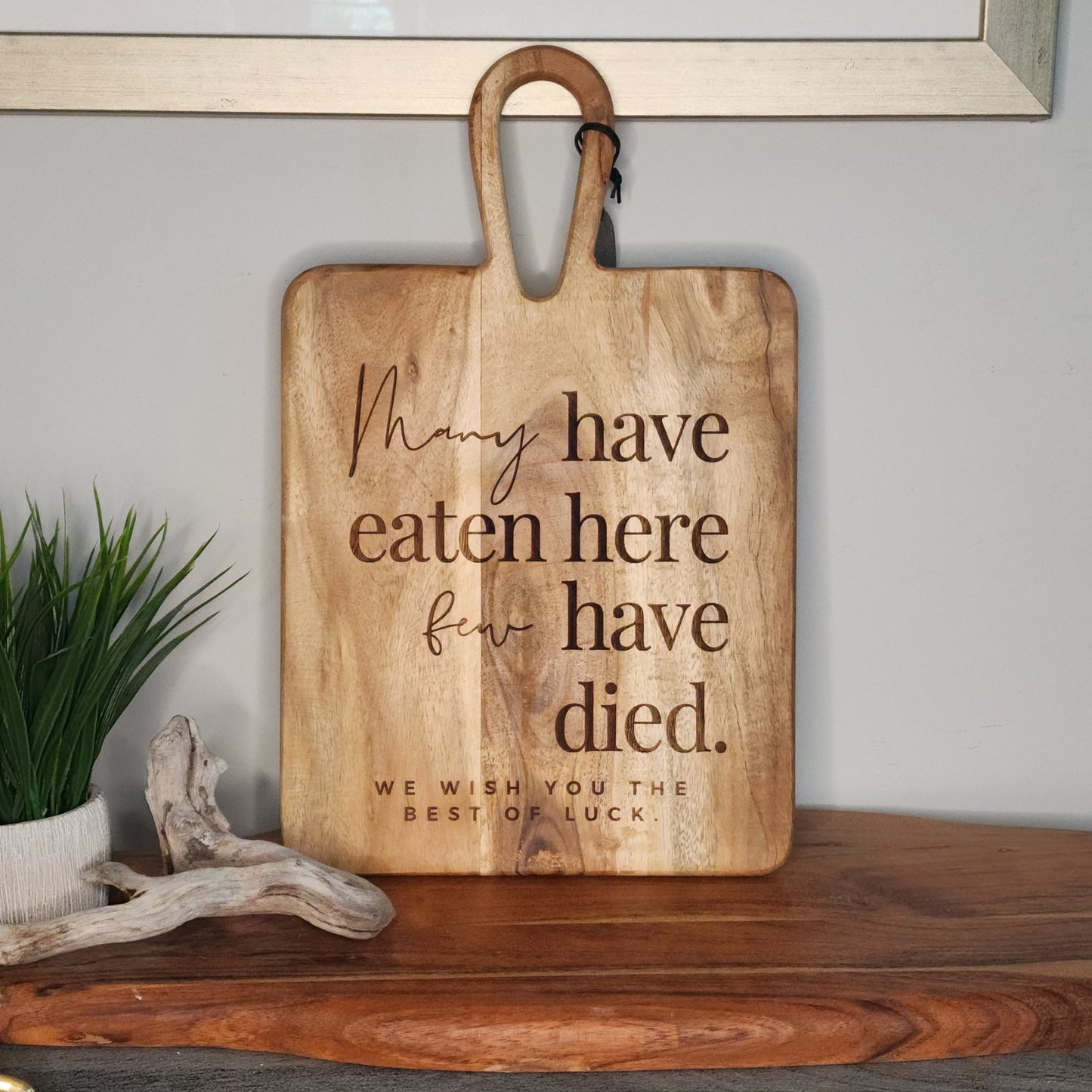 Many have eaten, few have died