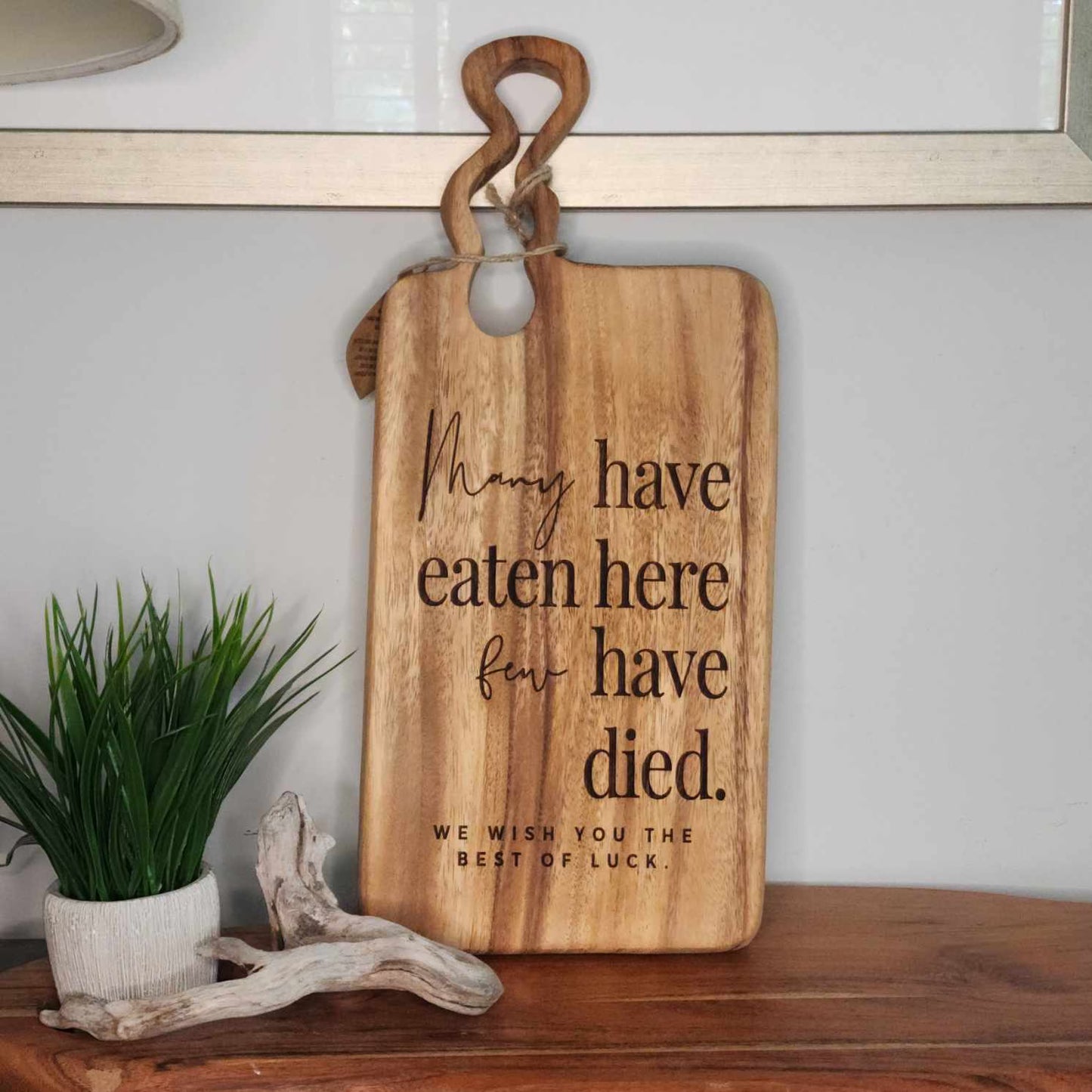 Many have eaten, few have died