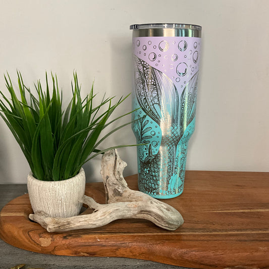 Mermaid tail and shells