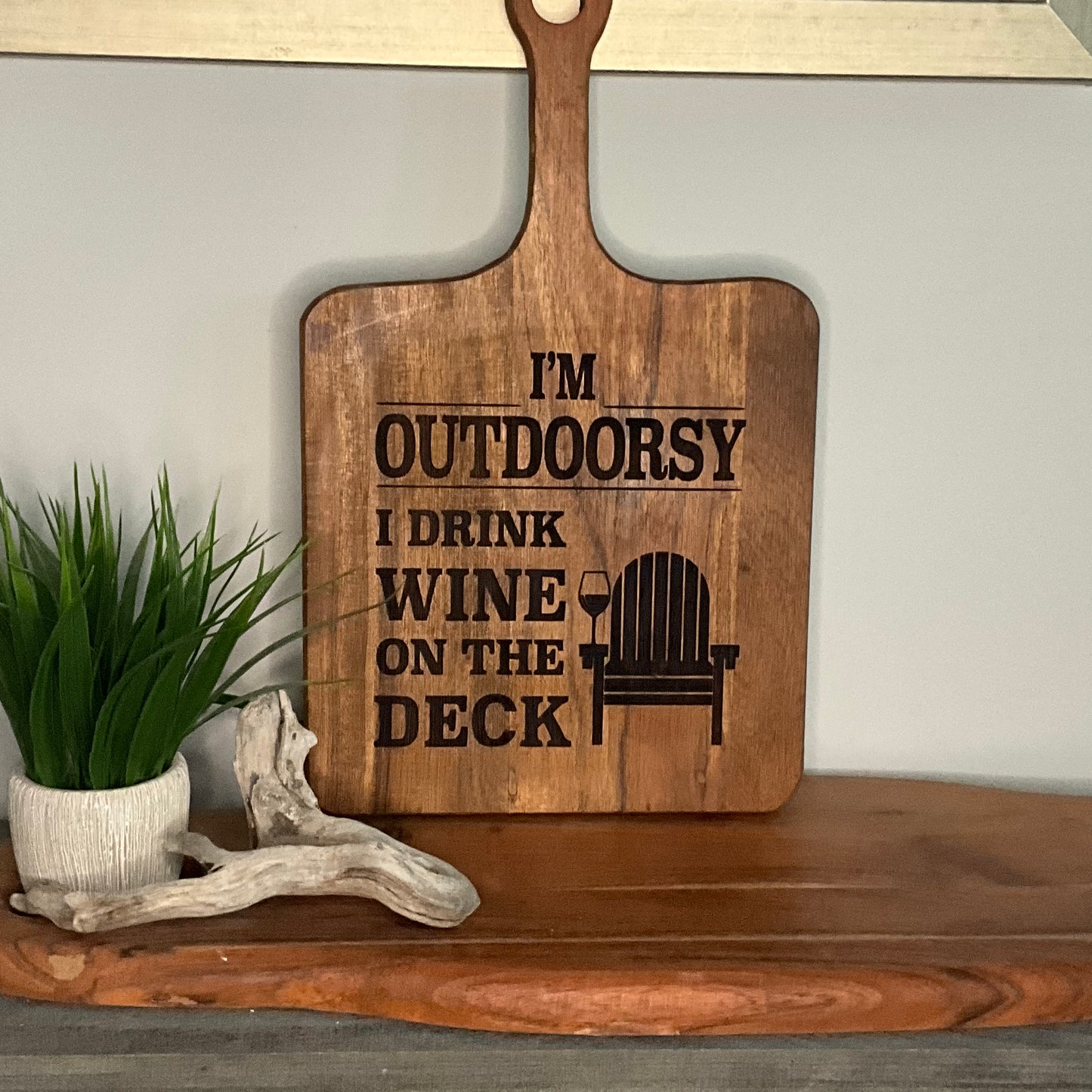 I’m outdoorsy