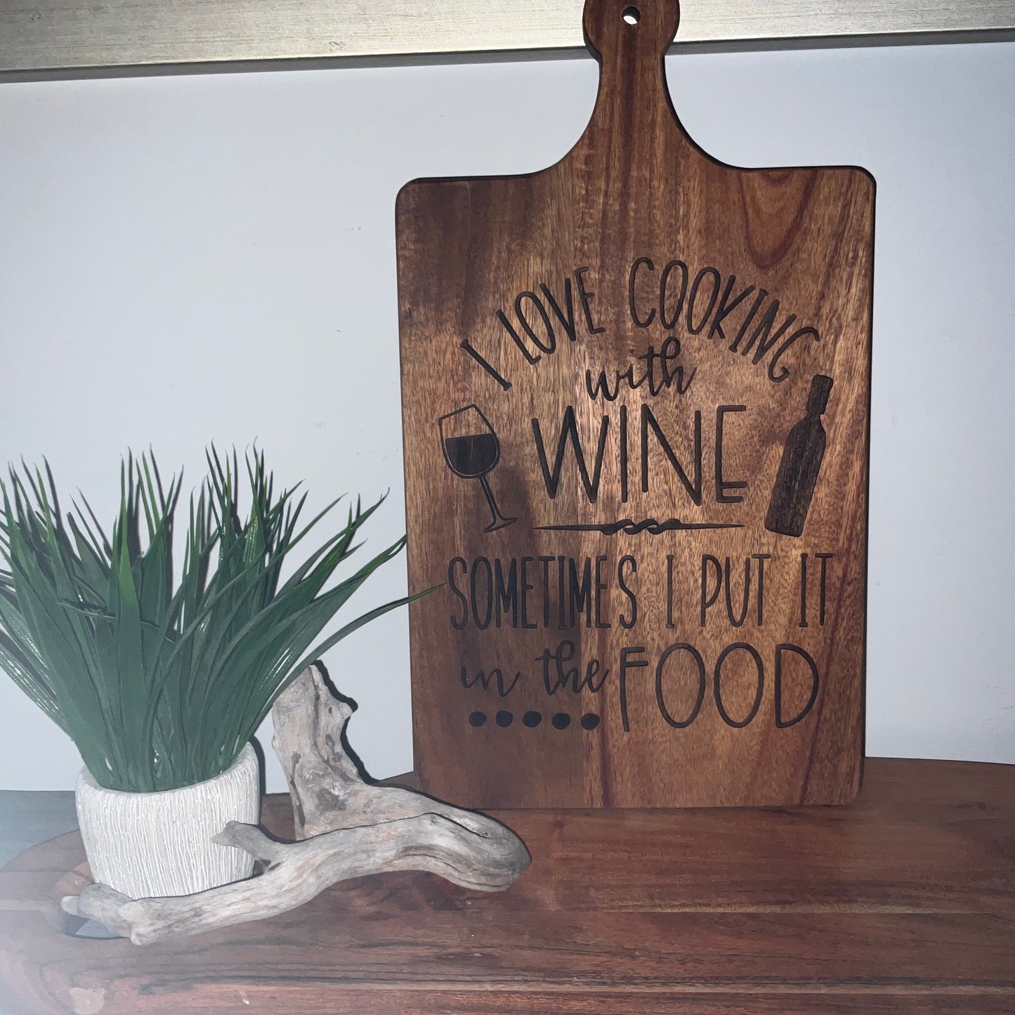 I love cooking with wine